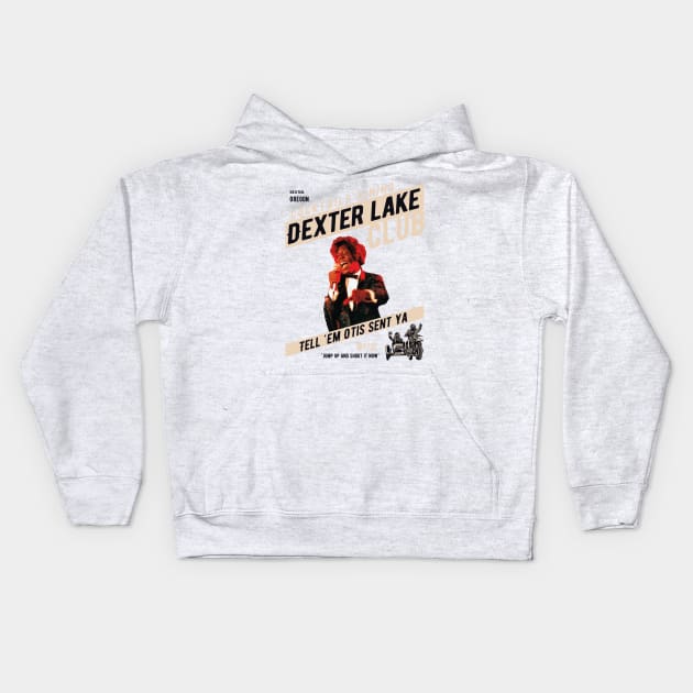 Dexter Lake Club Kids Hoodie by Cactux